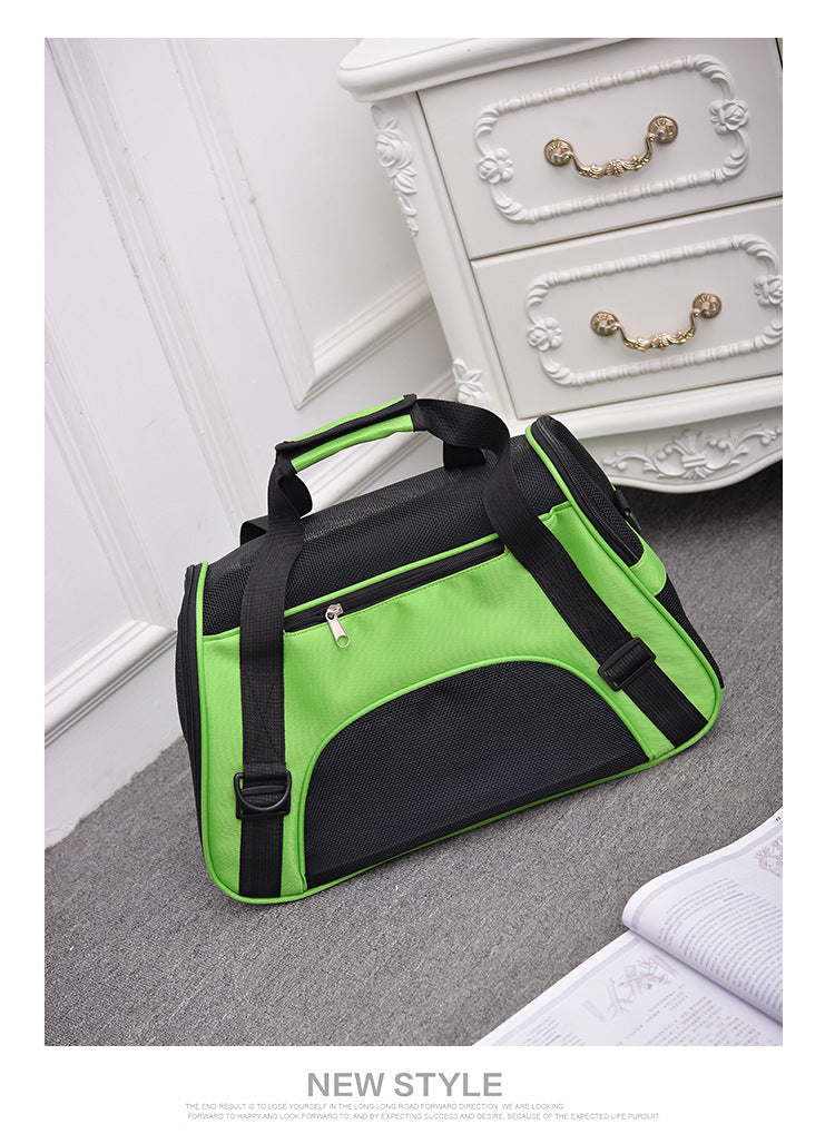 Breathable Portable Dog Carrier Bag for Small Dogs - Travel with Your Pet in Style!