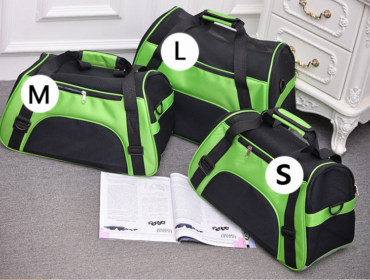 Breathable Portable Dog Carrier Bag for Small Dogs - Travel with Your Pet in Style!