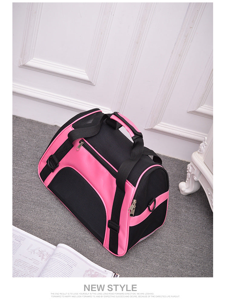 Breathable Portable Dog Carrier Bag for Small Dogs - Travel with Your Pet in Style!