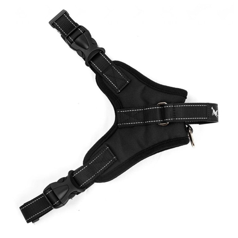 Dog Soft Adjustable Harness Pet Large Dog Walk Out Harness Vest Collar Hand Strap for Small Medium Large Dogs