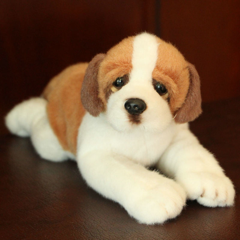 Simulation Dog Plush Toy Stuffed Animals High Quality Realistic French Bulldog, German Shepherd, Pug, & More
