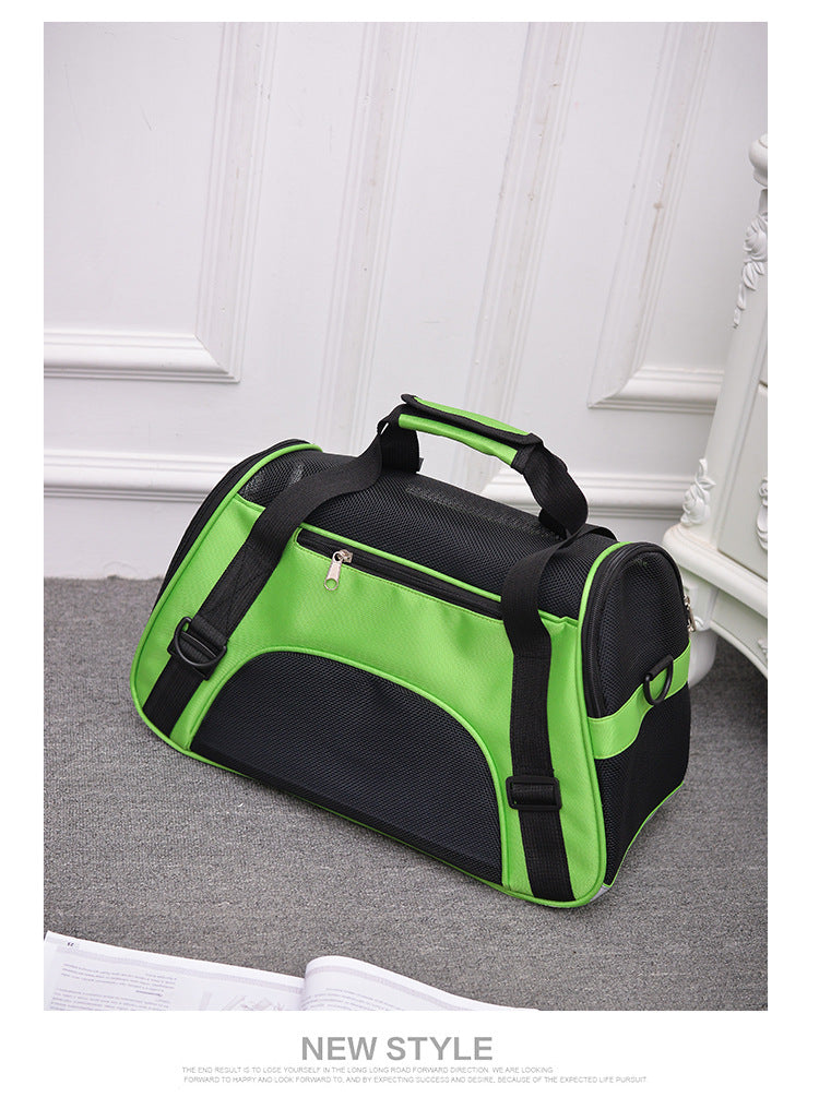 Breathable Portable Dog Carrier Bag for Small Dogs - Travel with Your Pet in Style!