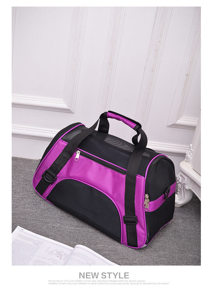 Breathable Portable Dog Carrier Bag for Small Dogs - Travel with Your Pet in Style!