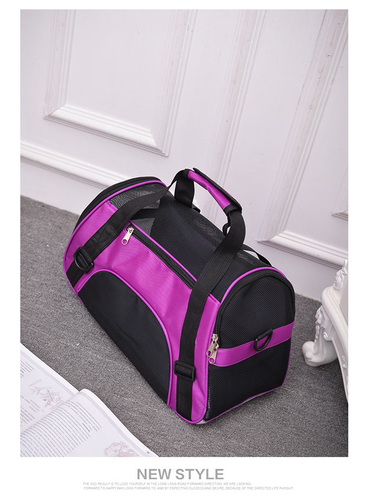 Breathable Portable Dog Carrier Bag for Small Dogs - Travel with Your Pet in Style!