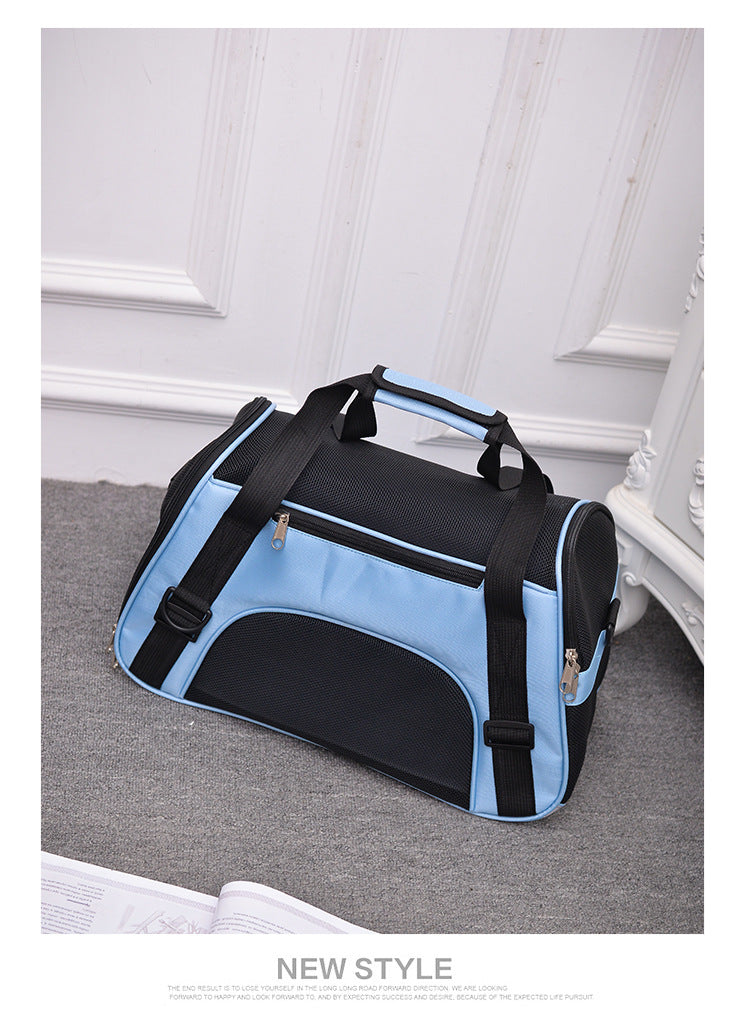 Breathable Portable Dog Carrier Bag for Small Dogs - Travel with Your Pet in Style!