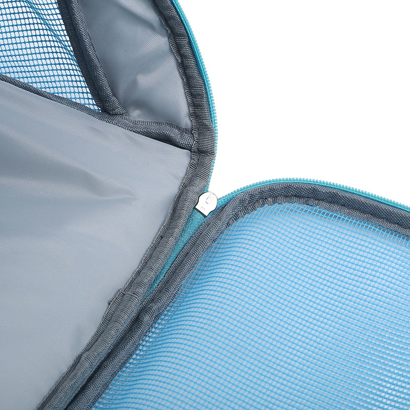 Foldable Puppy Carrier Backpack for Outdoor Travel - Portable and Breathable Dog Backpack with Zipper Mesh - Pet Out Bag and Backpack