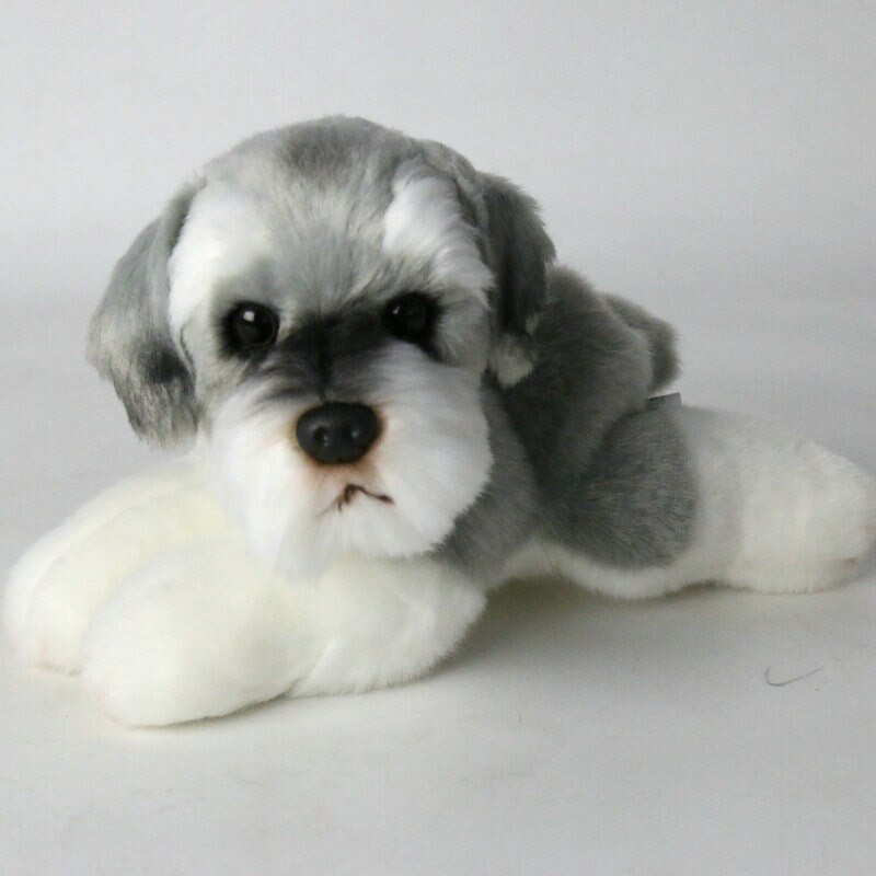 Simulation Dog Plush Toy Stuffed Animals High Quality Realistic French Bulldog, German Shepherd, Pug, & More