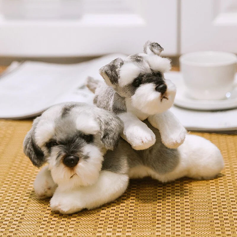 Simulation Dog Plush Toy Stuffed Animals High Quality Realistic French Bulldog, German Shepherd, Pug, & More