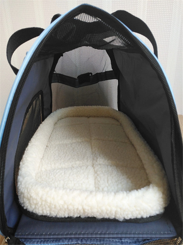 Breathable Portable Dog Carrier Bag for Small Dogs - Travel with Your Pet in Style!