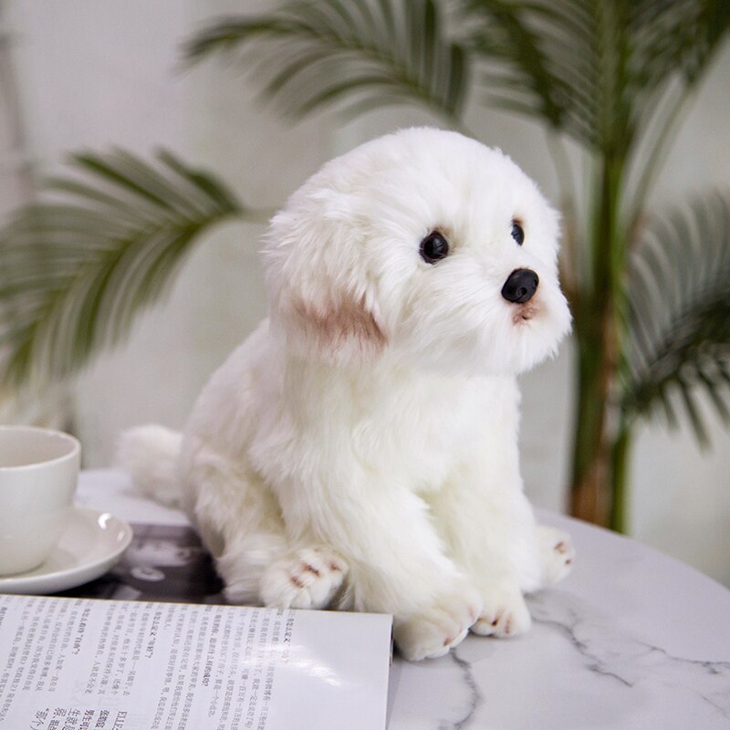 Simulation Dog Plush Toy Stuffed Animals High Quality Realistic French Bulldog, German Shepherd, Pug, & More