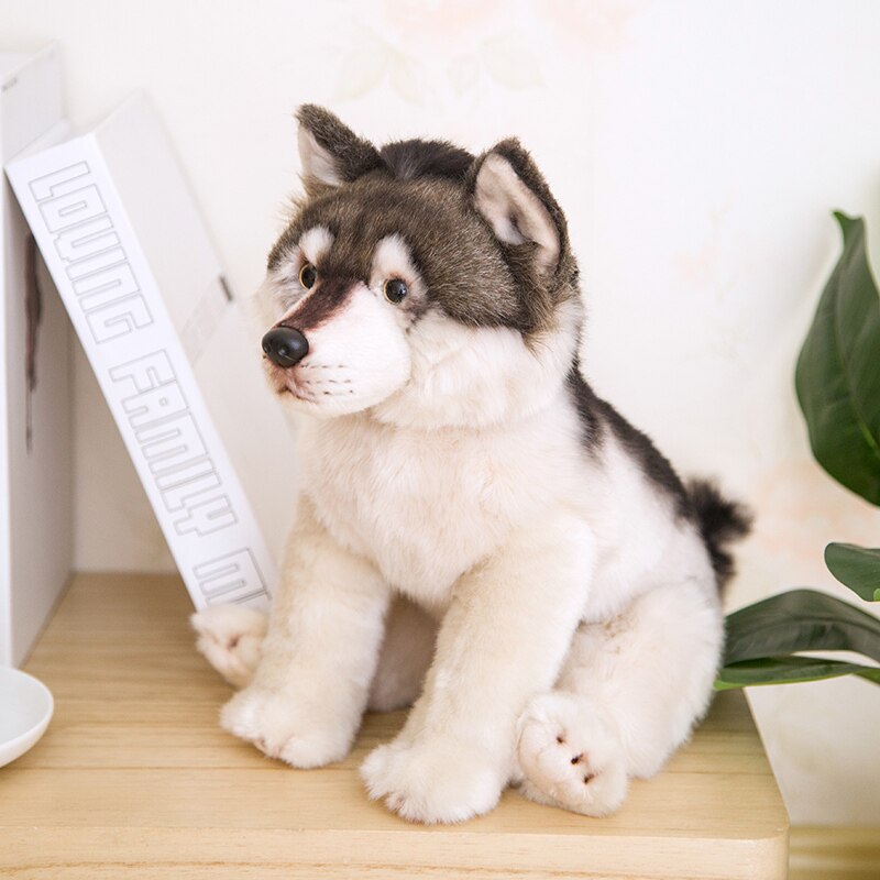 Simulation Dog Plush Toy Stuffed Animals High Quality Realistic French Bulldog, German Shepherd, Pug, & More