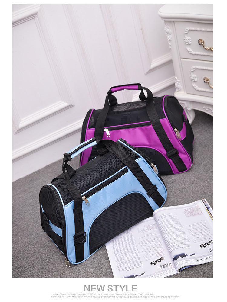 Breathable Portable Dog Carrier Bag for Small Dogs - Travel with Your Pet in Style!