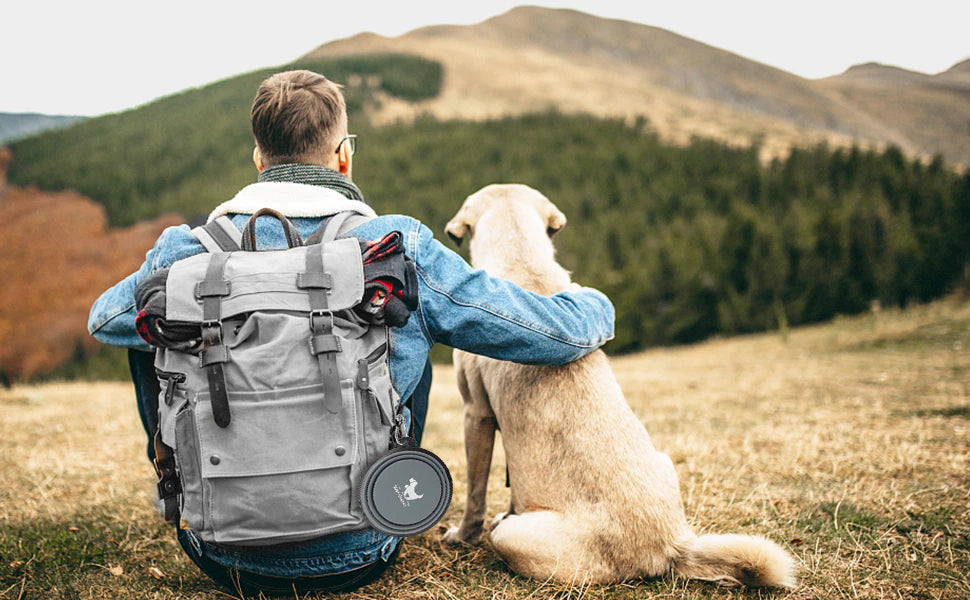 Collapsible Dog Bowls for Travel - Portable and Lightweight Water and Food Dish for Dogs - Available in S and L Sizes - Perfect for Camping and Outdoor Activities