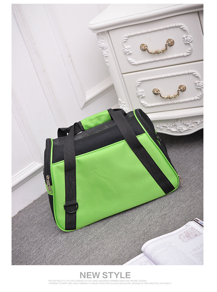 Breathable Portable Dog Carrier Bag for Small Dogs - Travel with Your Pet in Style!