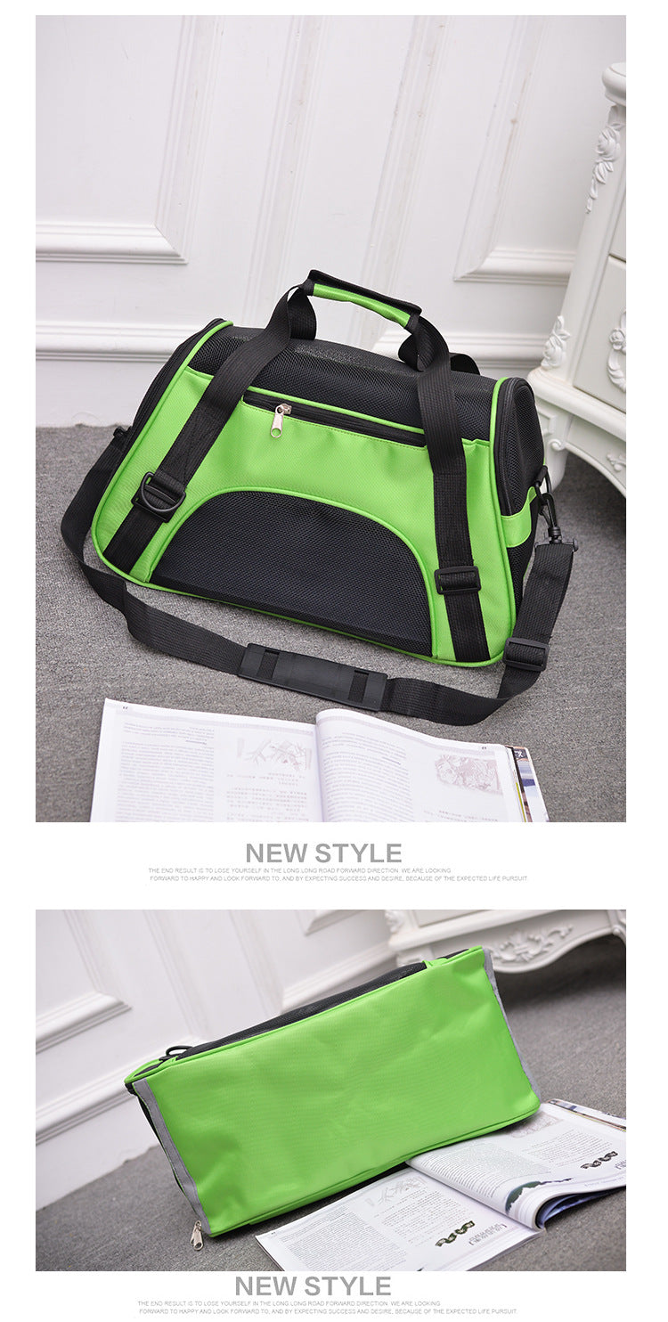 Breathable Portable Dog Carrier Bag for Small Dogs - Travel with Your Pet in Style!