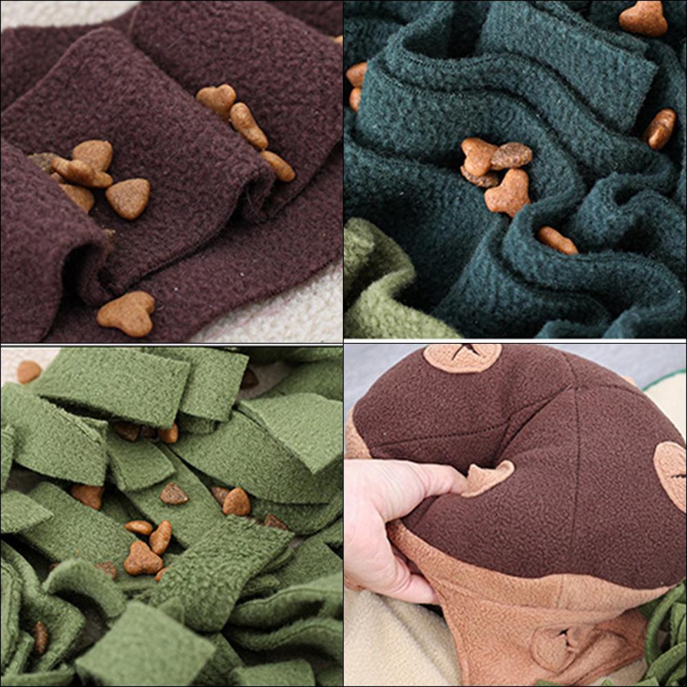 SnuffleMat Nosework Training Toy for Dogs - Giant Slow Feeder Puzzle Mat with Washable Fabric for Sniffing, Feeding, and Fun!