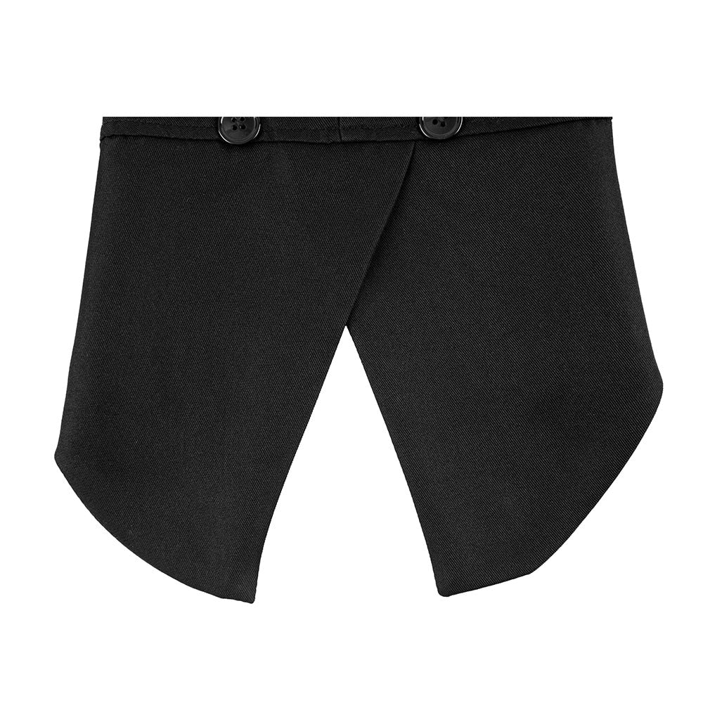 Formal Dog Tuxedo Suit with Bow Tie - Perfect for Weddings, Parties, and Halloween - Available in Small and Large Sizes
