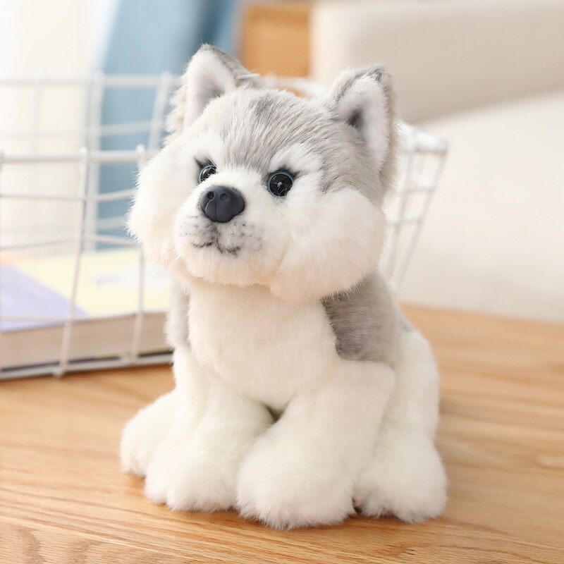 Simulation Dog Plush Toy Stuffed Animals High Quality Realistic French Bulldog, German Shepherd, Pug, & More