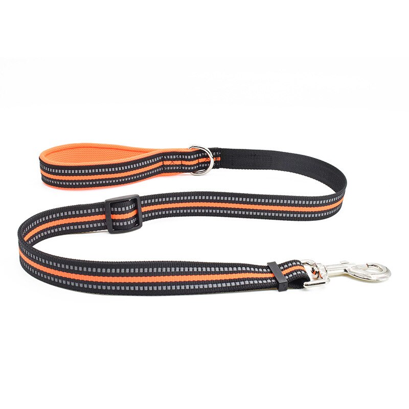 Adjustable Dog Harness with Reflective Strips - Breathable Nylon Mesh - Pet Collar Matching Leash for Dogs (Leash Sold Separately)