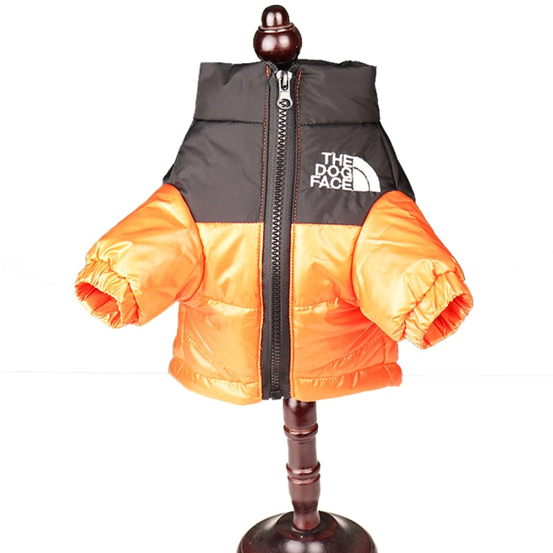 Warm and Windproof Winter Dog Jacket - Reflective, Pet Outfits for Small, Medium, and Large Breeds