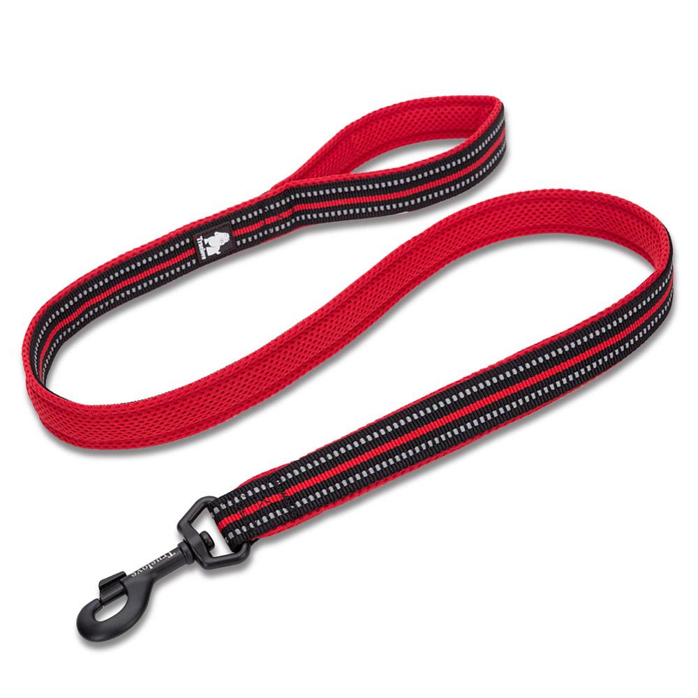 Truelove Reflective 3FT Dog Leash - Nylon Mesh Padded Leash for Outdoor Training and Safety