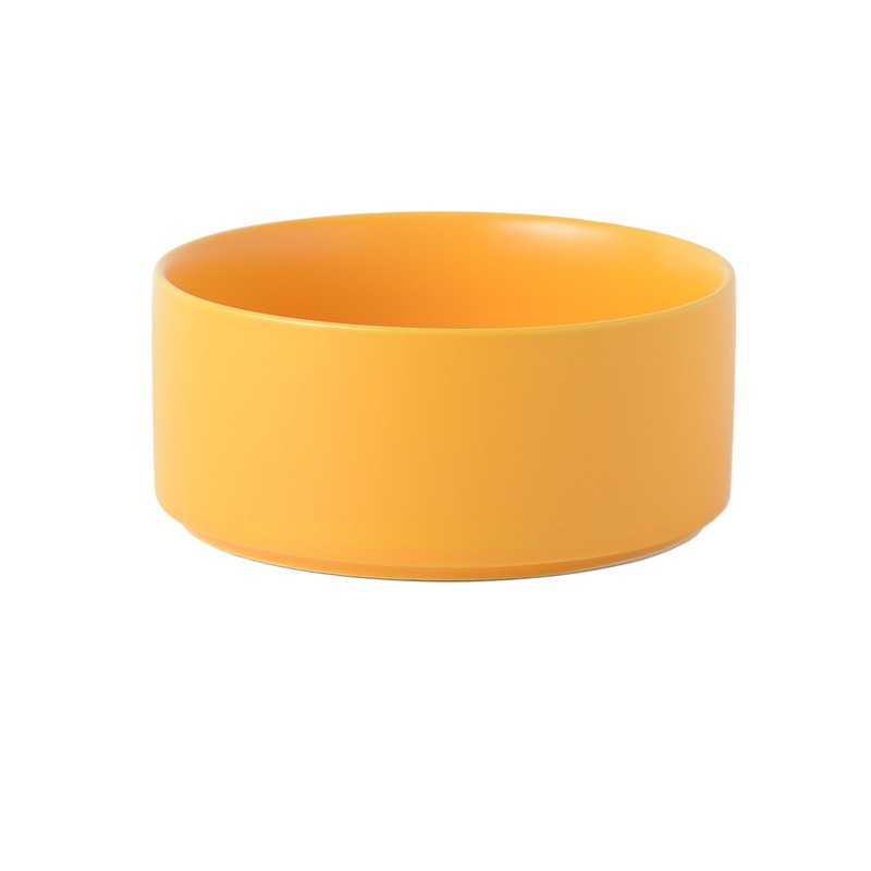 Double Ceramic Pet Bowl - Dog Feeding and Water Bowl - Ideal for Puppy, Small Dogs Feeder Product Supplies