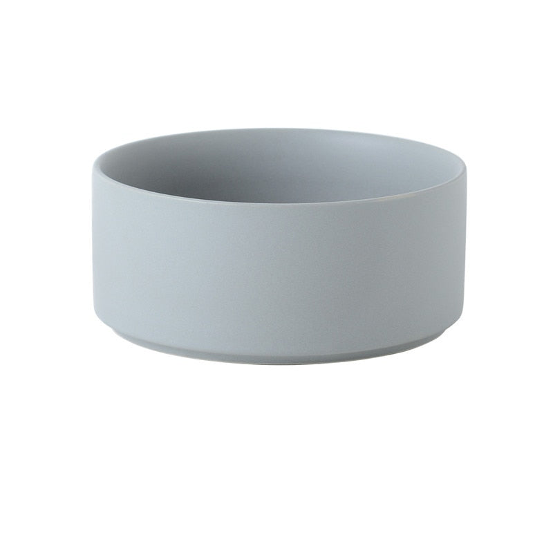 Double Ceramic Pet Bowl - Dog Feeding and Water Bowl - Ideal for Puppy, Small Dogs Feeder Product Supplies