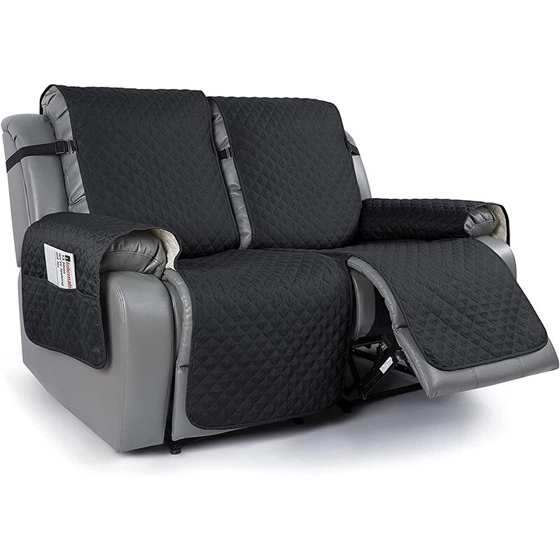 Reversible Recliner Sofa Cover for 1/2/3 Seaters - Pet-Friendly Furniture Protector for Living Room Armchair