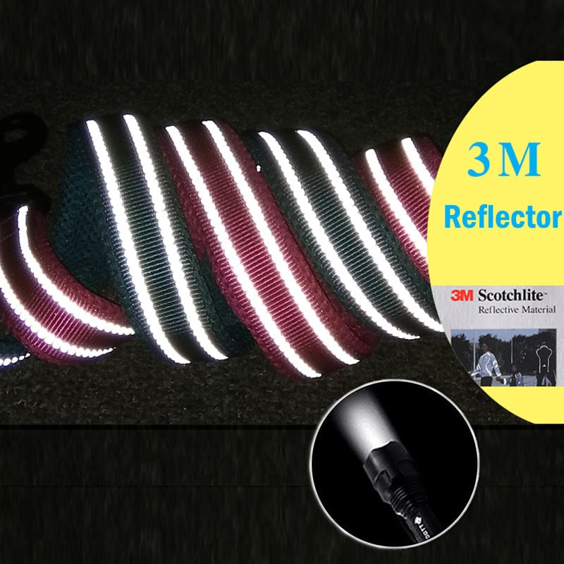 Truelove Reflective 3FT Dog Leash - Nylon Mesh Padded Leash for Outdoor Training and Safety