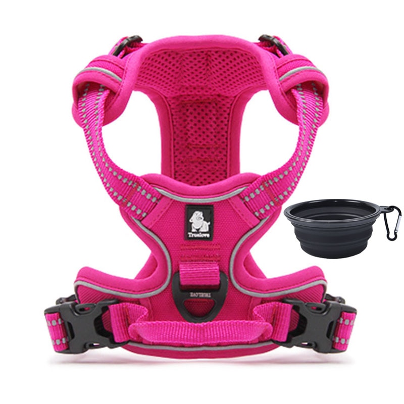 Reflective Truelove Dog Harness - Durable and Safe for Running, Walking, and Travel - Available in Small and Large Sizes