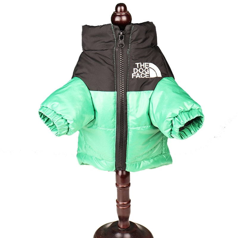 Warm and Windproof Winter Dog Jacket - Reflective, Pet Outfits for Small, Medium, and Large Breeds