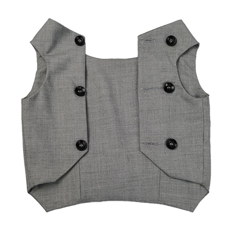 Dog Tuxedo Suit - Formal Vest with Bow Tie for Small and Medium Breed Dogs - Perfect for Weddings, Birthday Parties, and Formal Occasions