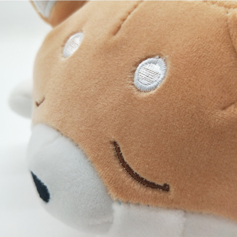 Corgi Dog Plush Pillow - Adorable Shiba Inu Stuffed Animal Toy for Sleeping and Cuddling - Perfect Gift - 13.77in Size