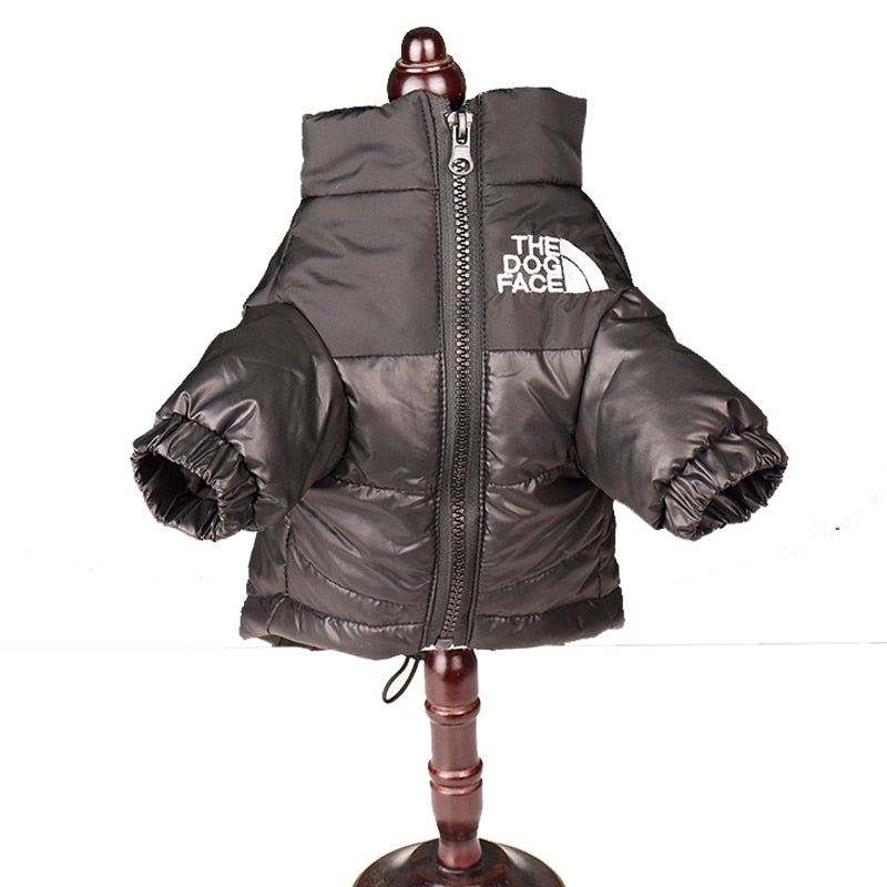 Warm and Windproof Winter Dog Jacket - Reflective, Pet Outfits for Small, Medium, and Large Breeds