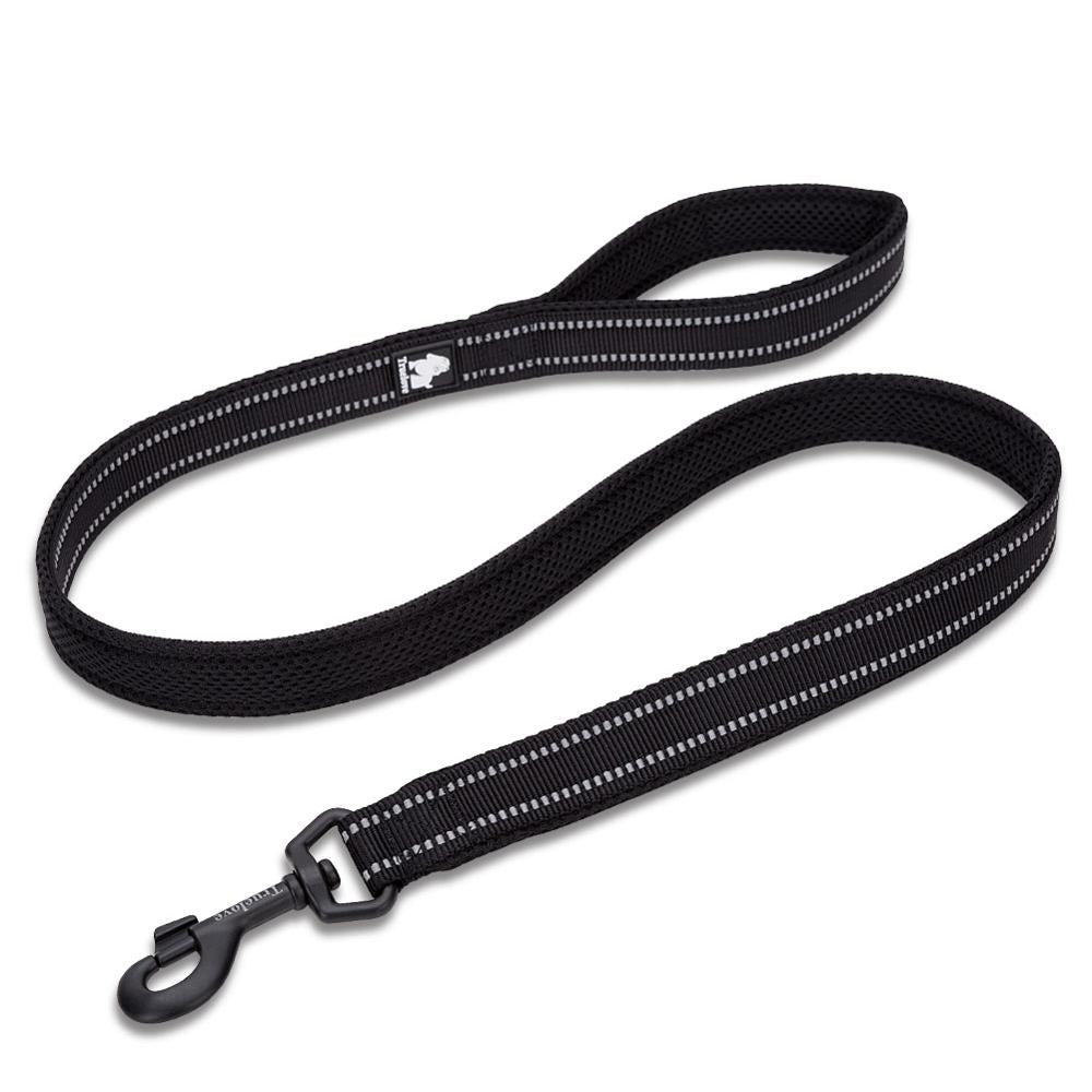 Truelove Reflective 3FT Dog Leash - Nylon Mesh Padded Leash for Outdoor Training and Safety