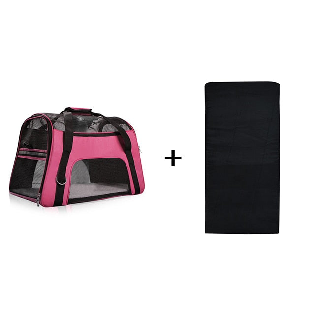 Breathable Portable Dog Carrier Bag for Small Dogs - Travel with Your Pet in Style!