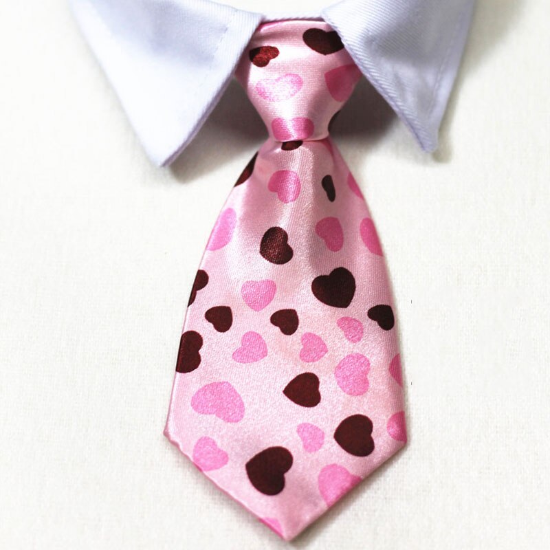 Adjustable Dog Necktie - Shiny and Cute Pet Grooming Accessory - Perfect for Formal Occasions, Weddings and Parties