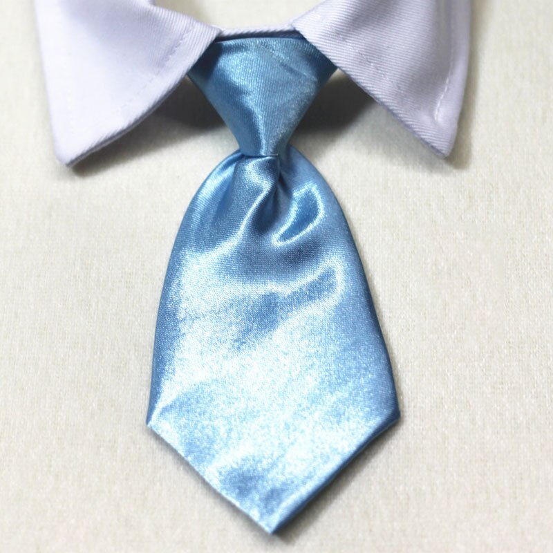 Adjustable Dog Necktie - Shiny and Cute Pet Grooming Accessory - Perfect for Formal Occasions, Weddings and Parties