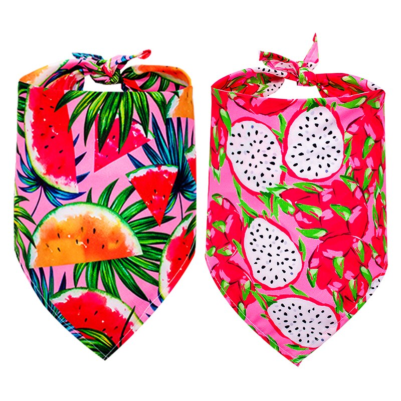 Breathable Dog Bandanas - Spring and Summer Puppy Scarf Accessories in Bulk (60 or 120 PCS)