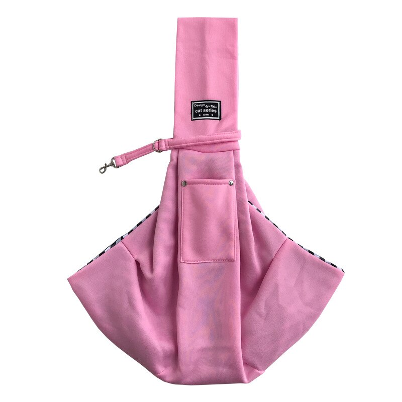 Comfortable and Convenient Pet Carrier Bag for Travel - Shoulder Sling Handbag Tote for Cats and Dogs, Made of Soft Cotton Material for Maximum Comfort