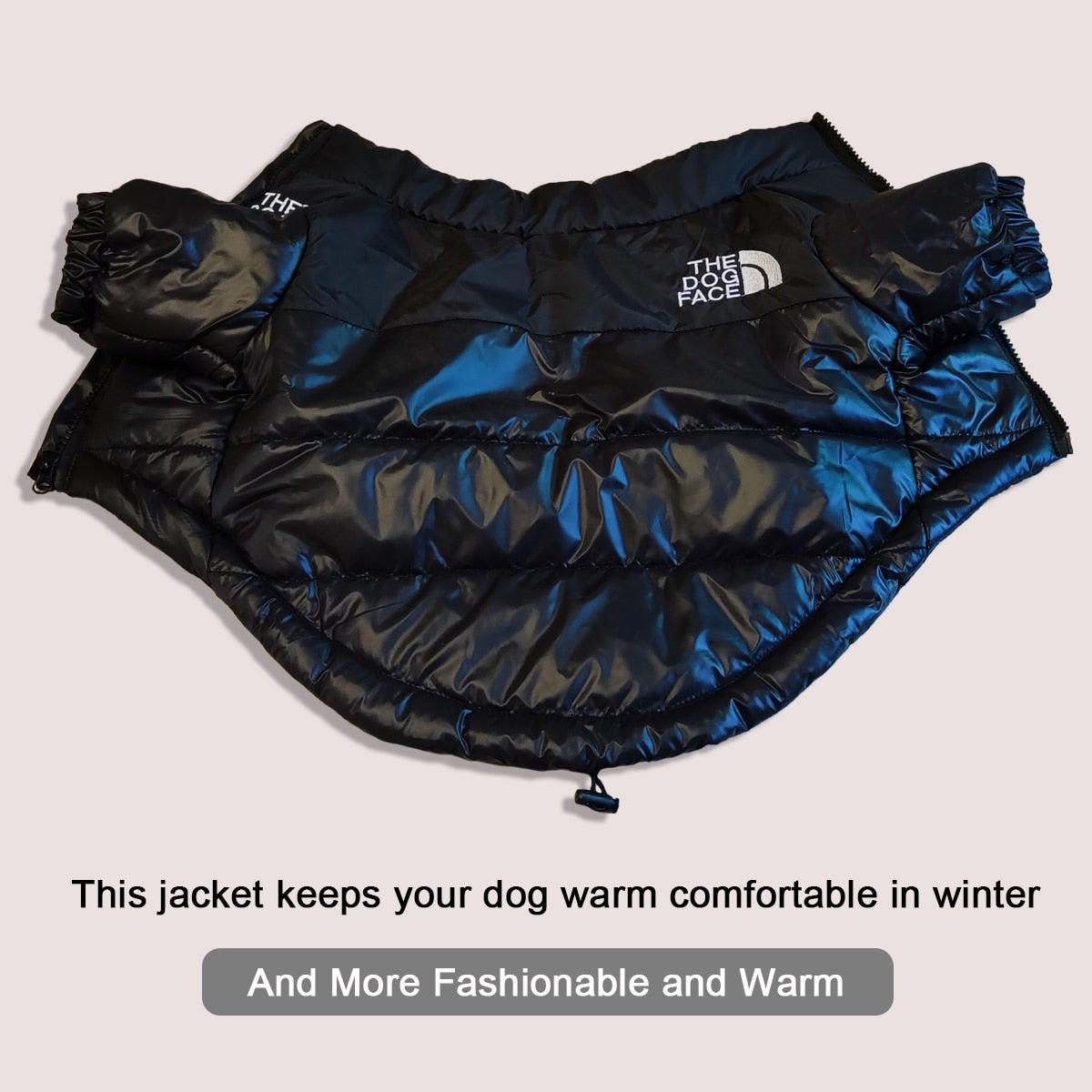 Warm and Windproof Winter Dog Jacket - Reflective, Pet Outfits for Small, Medium, and Large Breeds