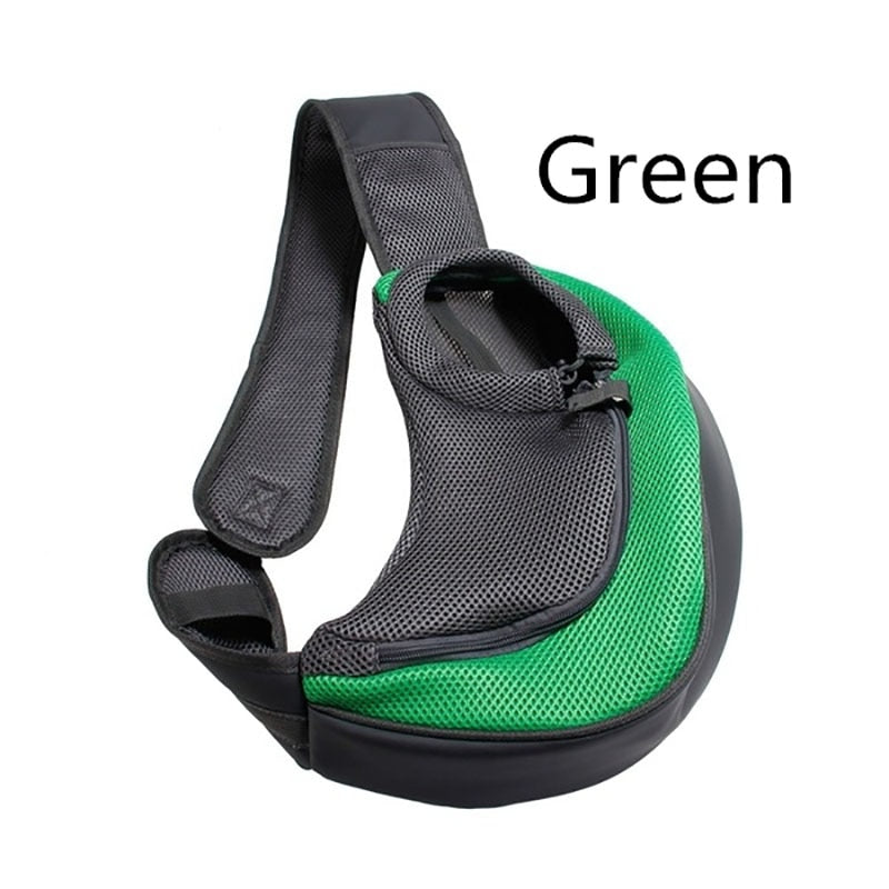 Pet Puppy Carrier S/L Outdoor Travel Dog Shoulder Bag Mesh Oxford Single Sling Handbag Comfort Tote Pouch Breathable Bag Cellphone Holder