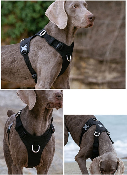 Truelove Waterproof Dog Harness - Lightweight and Durable Nylon Pet Vest for All Sizes with Reflective and Adjustable Features