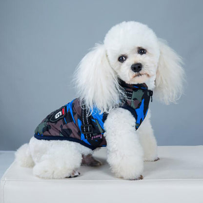 Warm Winter Dog Coat with Harness - Waterproof Fleece Clothes for Small and Large Dogs