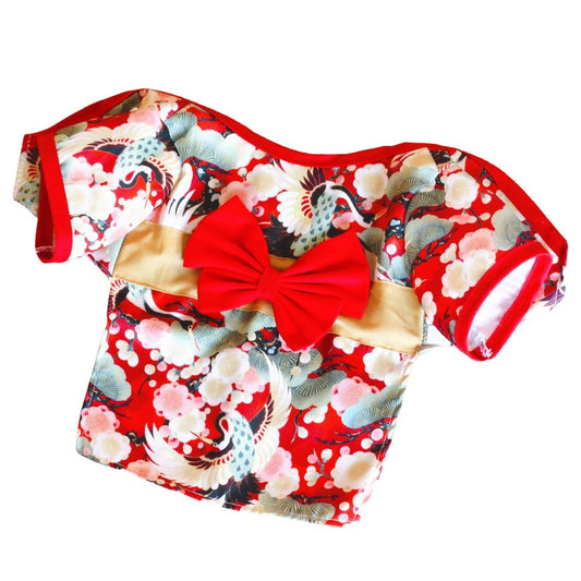 Summer Kimono Pet Clothes - Japanese Style Dog Outfits