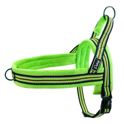 No-Pull Reflective Dog Harness Vest - Soft Padded and Adjustable for Small, Medium, and Large Dogs - Available in XS, S, M, L sizes